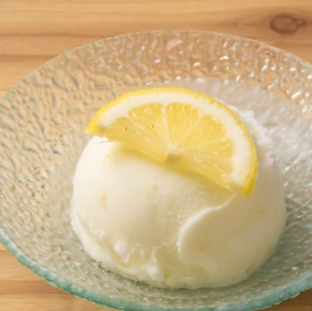 レモンシャーベット