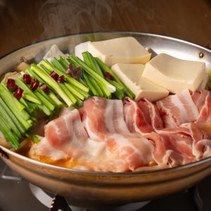 Shinshu pork chige hotpot