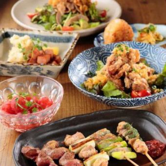 [2.5 hours system] Iikoto chicken course 4,800 yen course [8 dishes in total] (120 minutes all-you-can-drink included)