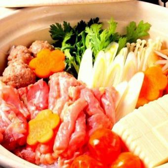 Recommended for welcome and farewell parties ☆ 120 minutes all-you-can-drink included [Pure Nagoya Cochin Hot Pot Course]