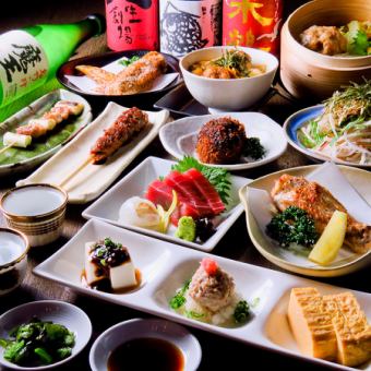 120 minutes all-you-can-drink included (12 dishes in total) [Specially selected pure Nagoya Cochin course]