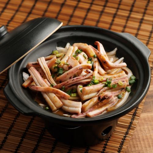 熱々！イカゴロ焼き