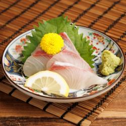 Amberjack sashimi