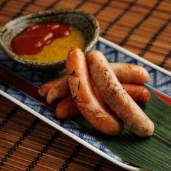 Assorted sausage