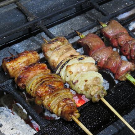 [All-you-can-drink draft beer included] Sengoku Yakitori Toyotomi Hideyoshi course 4,000 yen (tax included)