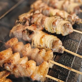 【生ビール込飲み放題付】戦国やきとり織田信長コース6000円(税込)
