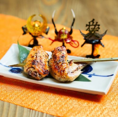 戦国旗印　どでかい手羽先串