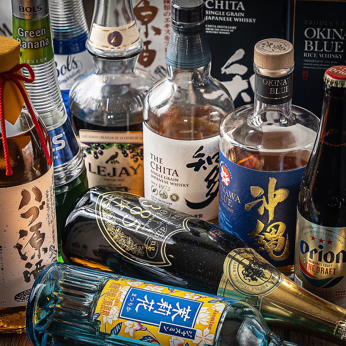 We have all-you-can-drink plans available from 2,000 yen/2 hours. Unlimited drinks available too!