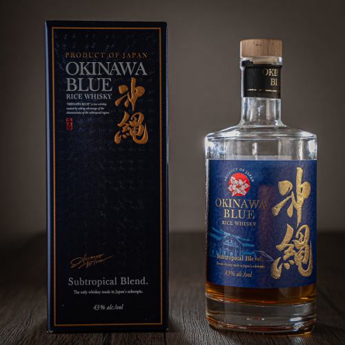 3-star rated Okinawan whiskey "OKINAWA BLUE"