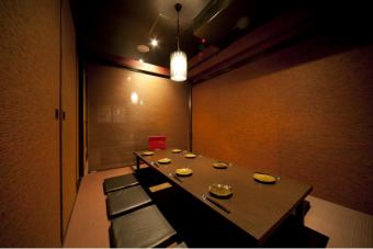 Semi-private room seats can be connected for up to 6 to 20 people ★