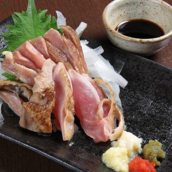 Highly recommended Satsuma Chiran chicken tataki