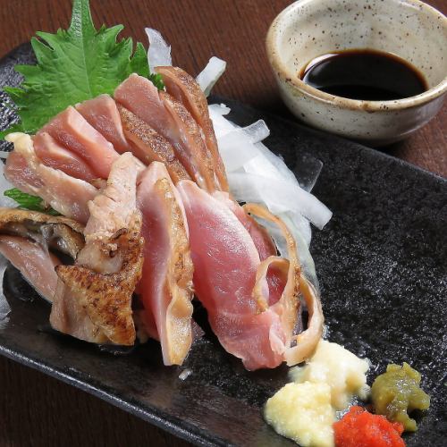 Highly recommended Satsuma Chiran chicken tataki