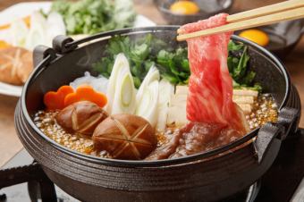 Custom course of your choice of hot pot and main course [4,500 yen ⇒ 4,000 yen]