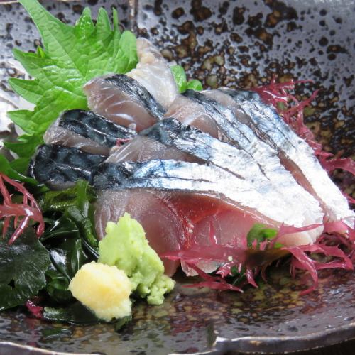 自家製のしめ鯖