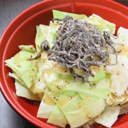 塩昆布キャベツ
