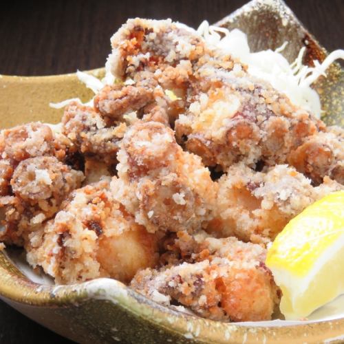 自家製ピリ辛タコザンギ