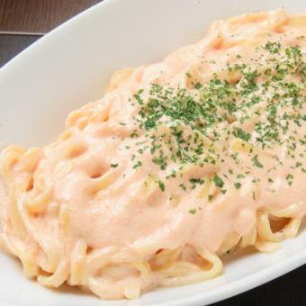 復活！大人気明太子クリームパスタ！