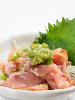 薩摩知覧鶏のとりわさ