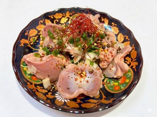 砂肝の青山椒和え