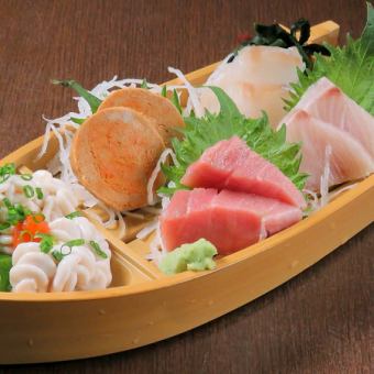 ★旬の海鮮五点盛