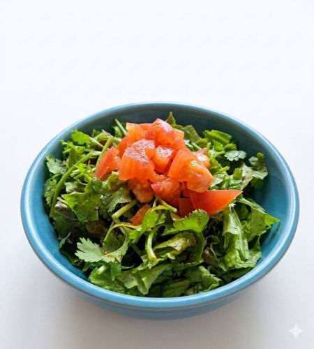 パクチーたっぷりサラダ