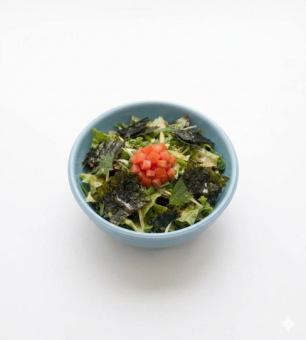 韓国のりのチョレギサラダ