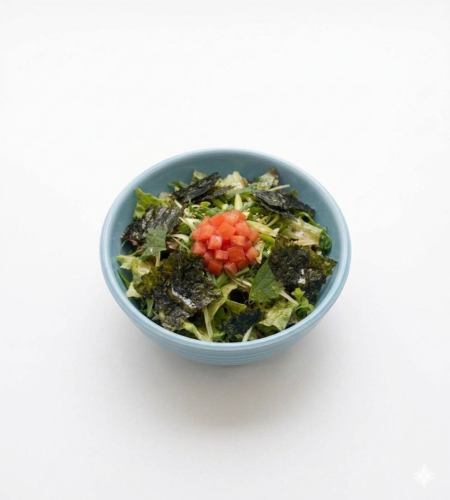 韓国のりのチョレギサラダ