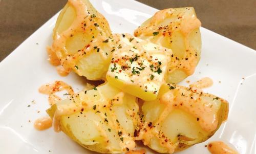 Mentaiko Buttered Potatoes