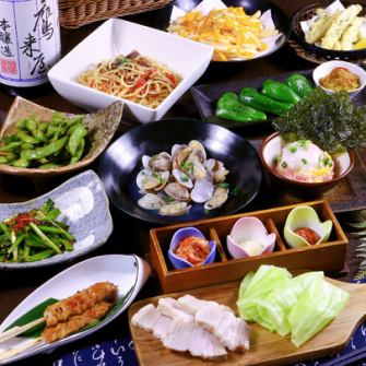 Standard popular all-you-can-eat and drink menu ♪ Power up with many renewed menus ↑