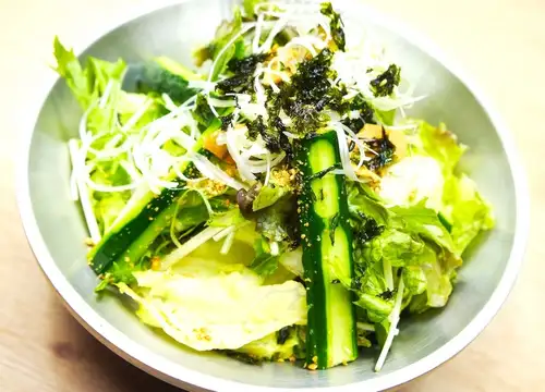 Sesame oil choregi salad