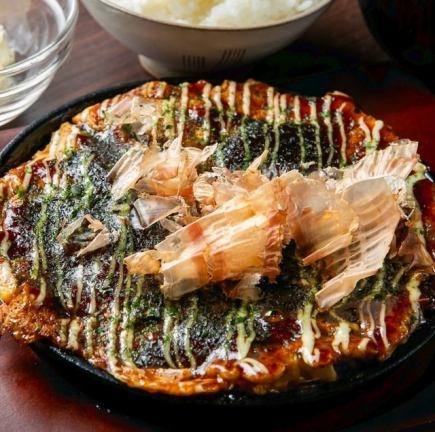 [Perfect for parties] Okonomiyaki course 2,750 yen (tax included)