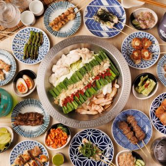 [Limited to 3 groups per day] "All 120 types + 3 hours all-you-can-eat and drink" with the classic white motsunabe, 3,500 yen