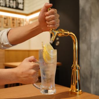 レモンサワー飲み放題がなんと６００円（税込み）