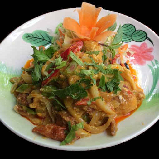 【◆年末年始コース◆タイのカニ料理の王様を♪】　選べるメイン付き！飲み放題付き　5950円