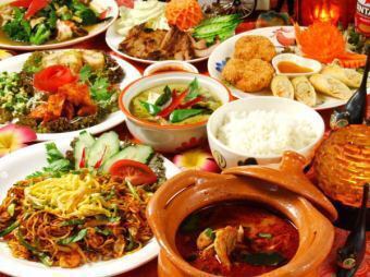 アジアン料理と言えば熱帯食堂！！本場の味と雰囲気が楽しめる♪