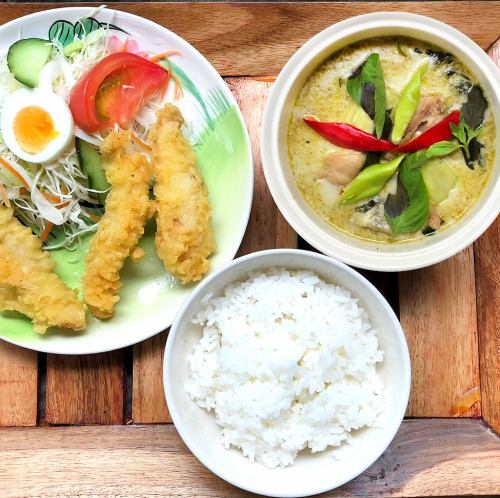 日替わりタイカレー