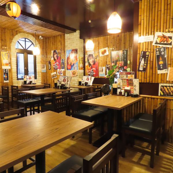 お一人様～ご宴会まで幅広いシーンに対応できるお店です！20名様以上での各種宴会も歓迎◎20～38名様での貸切も可能です！心地よい照明と木の温もりが感じられる店内で、楽しいひとときを♪生ビールやハイボールなど多彩なお酒が楽しめる、飲み放題付きコースもご用意しておりますので、ぜひご活用ください！