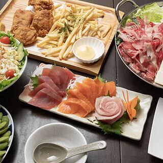 【包含2小时畅饮】◆ 尽情享用猪肉涮涮锅等美味佳肴！3800日元 → 3300日元（含税）