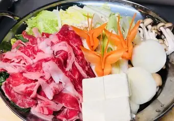 二人前豚しゃぶしゃぶ鍋/二人前牛しゃぶしゃぶ鍋