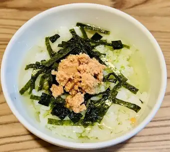 白いご飯/鮭茶漬け