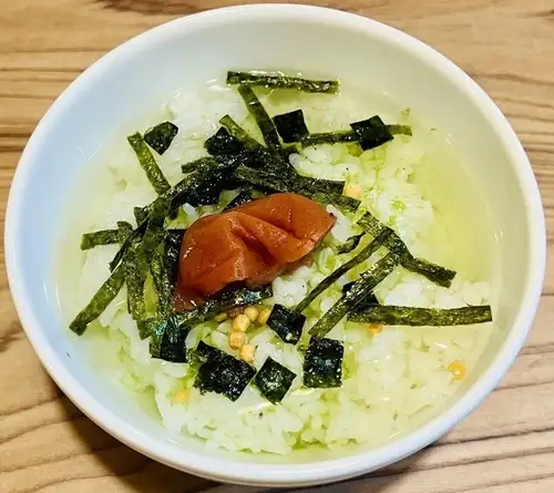 梅茶漬け