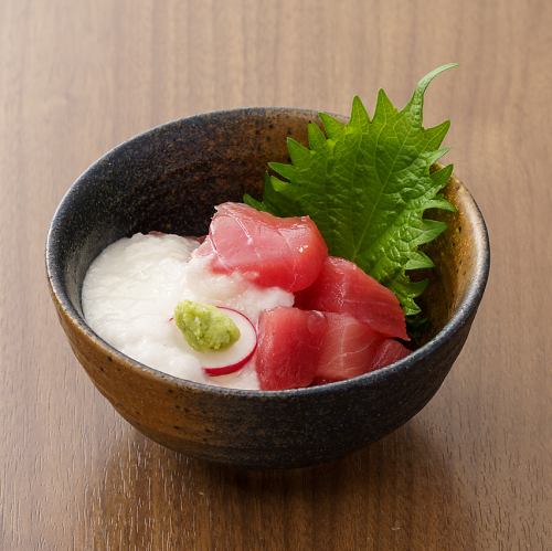 Yamakake of tuna