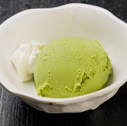 Matcha ice cream