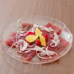 tuna carpaccio