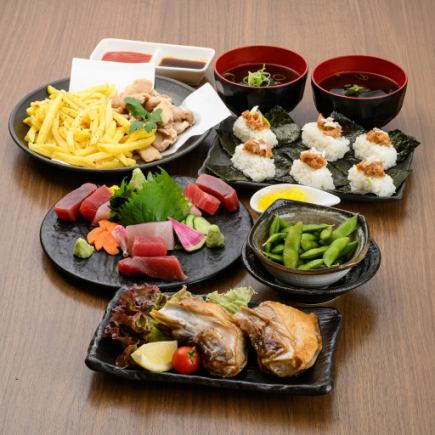 【宴会】◆ 仅限周日至周四 ◆ 超值金枪鱼套餐（6道菜），原价3,850日元 ⇒ 现价3,500日元 [含2小时畅饮]