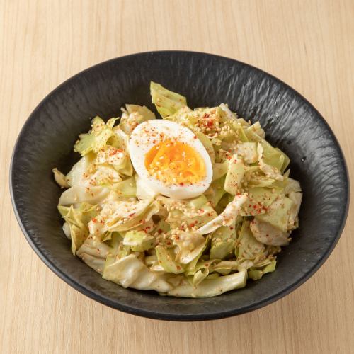Cabbage with chili oil