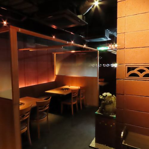 ゆったり広々とした空間で◎