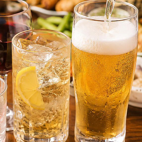 単品飲み放題も◎クーポンご利用で1800円（税込）で楽しめます！