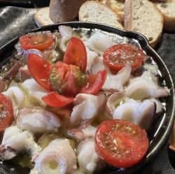 水蛸のアヒージョ