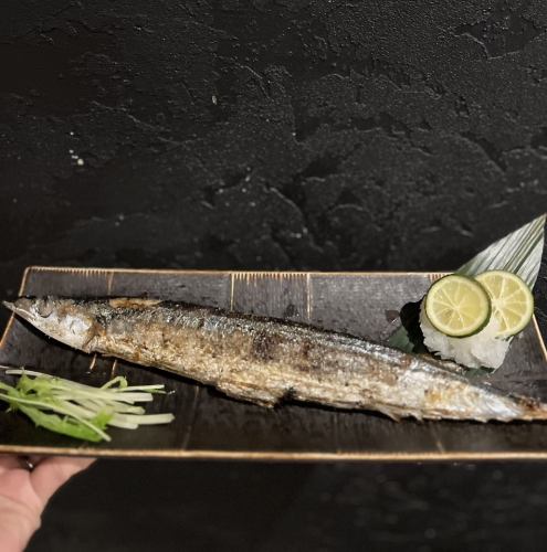 秋刀魚の塩焼き
